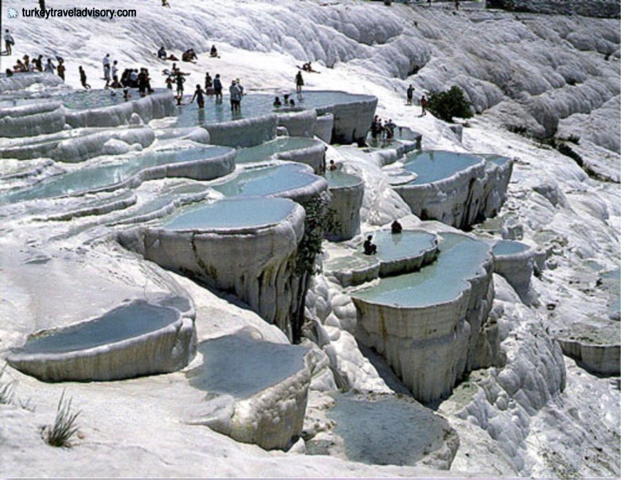 Pamukkale travertines