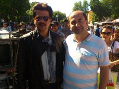 Famous Indian Actor Anil Kapoor with Mevlut Uysal in Turkey